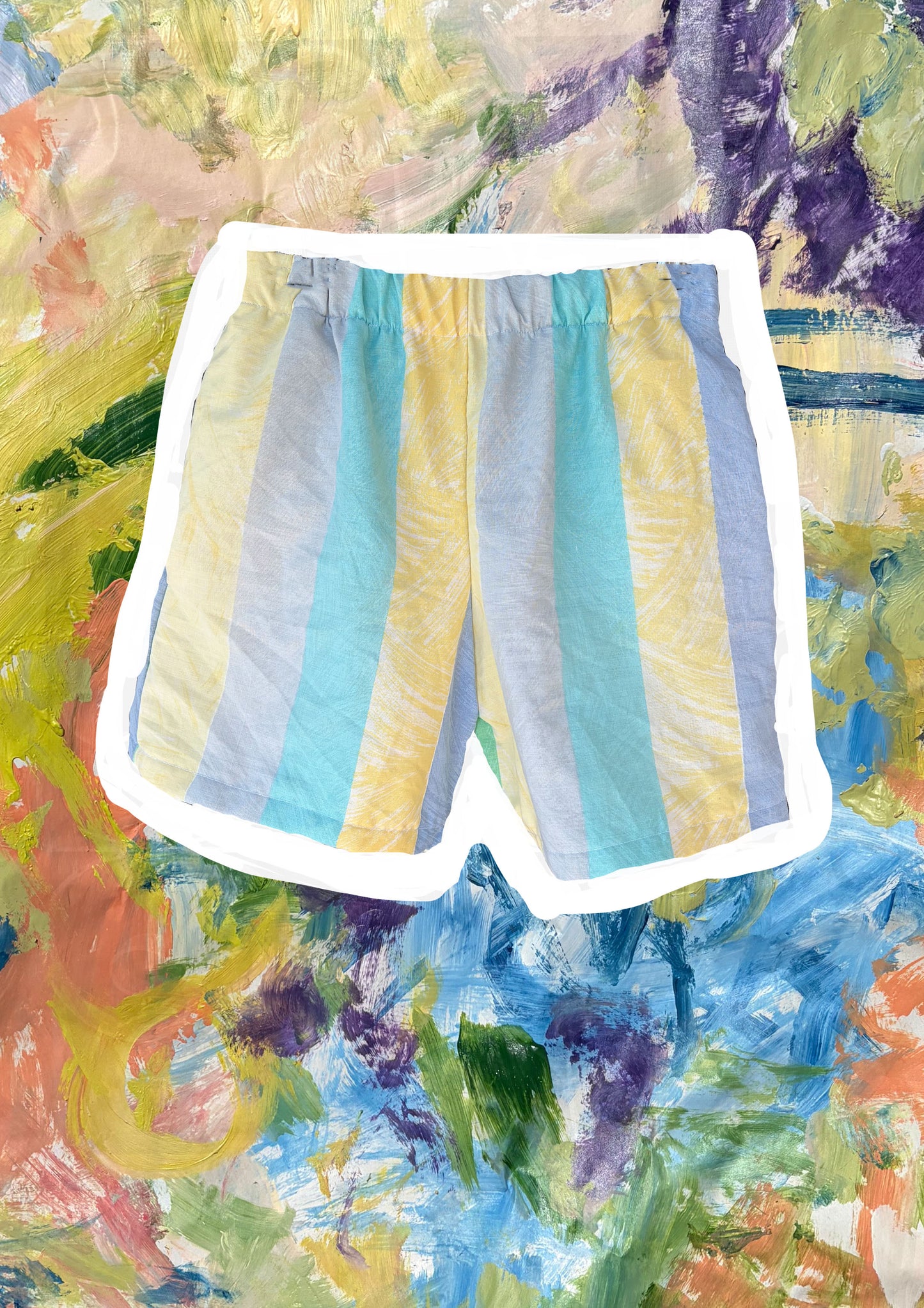 Stripe print short Size / Age: 7