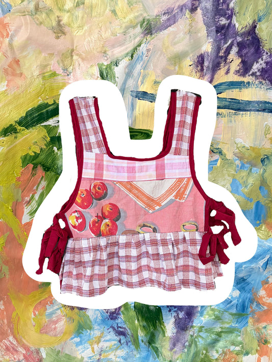 Charcuterie apron top Size 11-12