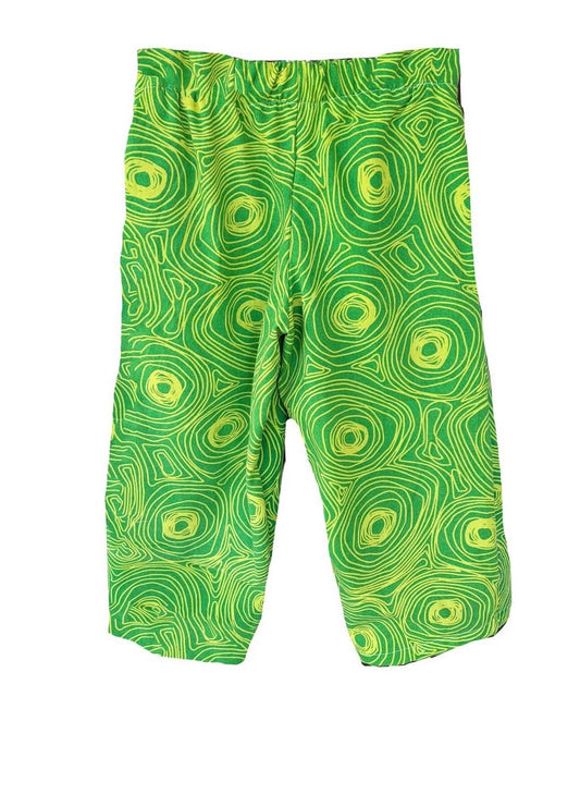 Psychedelic green vintage print pant Size / Age: 7