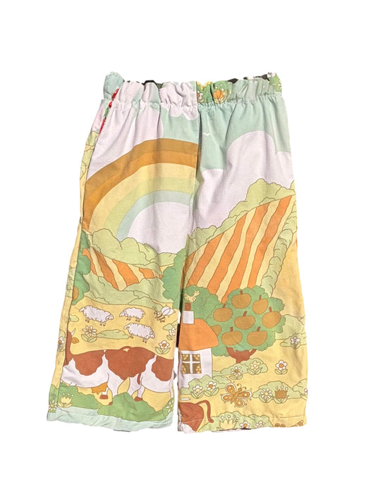 Vintage 60s farmyard pant Size / Age: 6