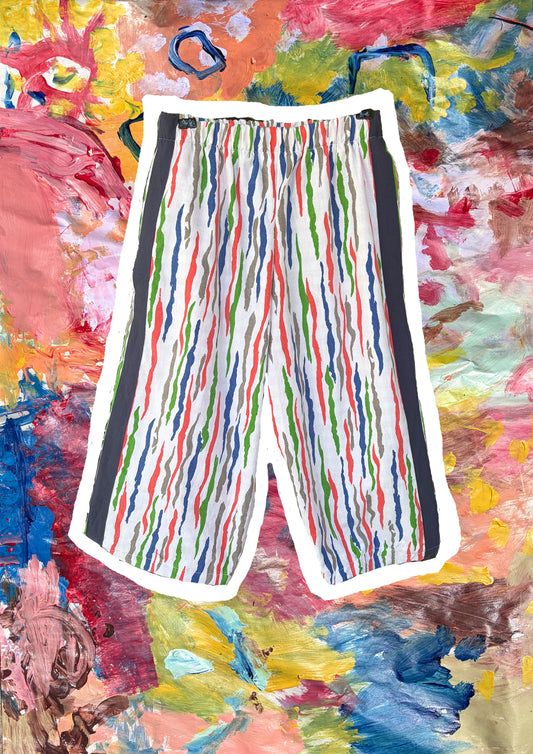 Multi coloured zebra print pant  Size / Age: 8