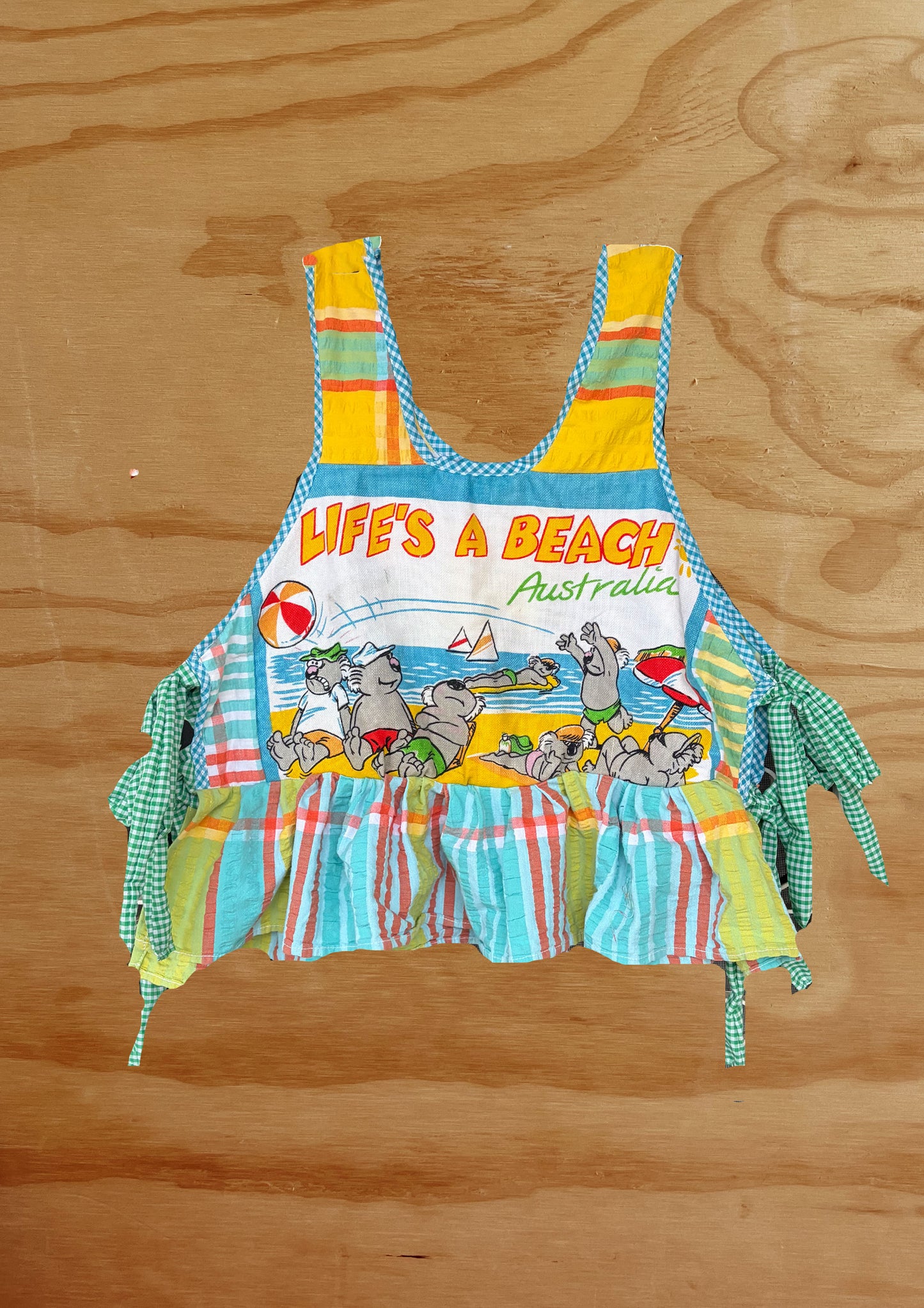 Life's a Beach Apron top Size M
