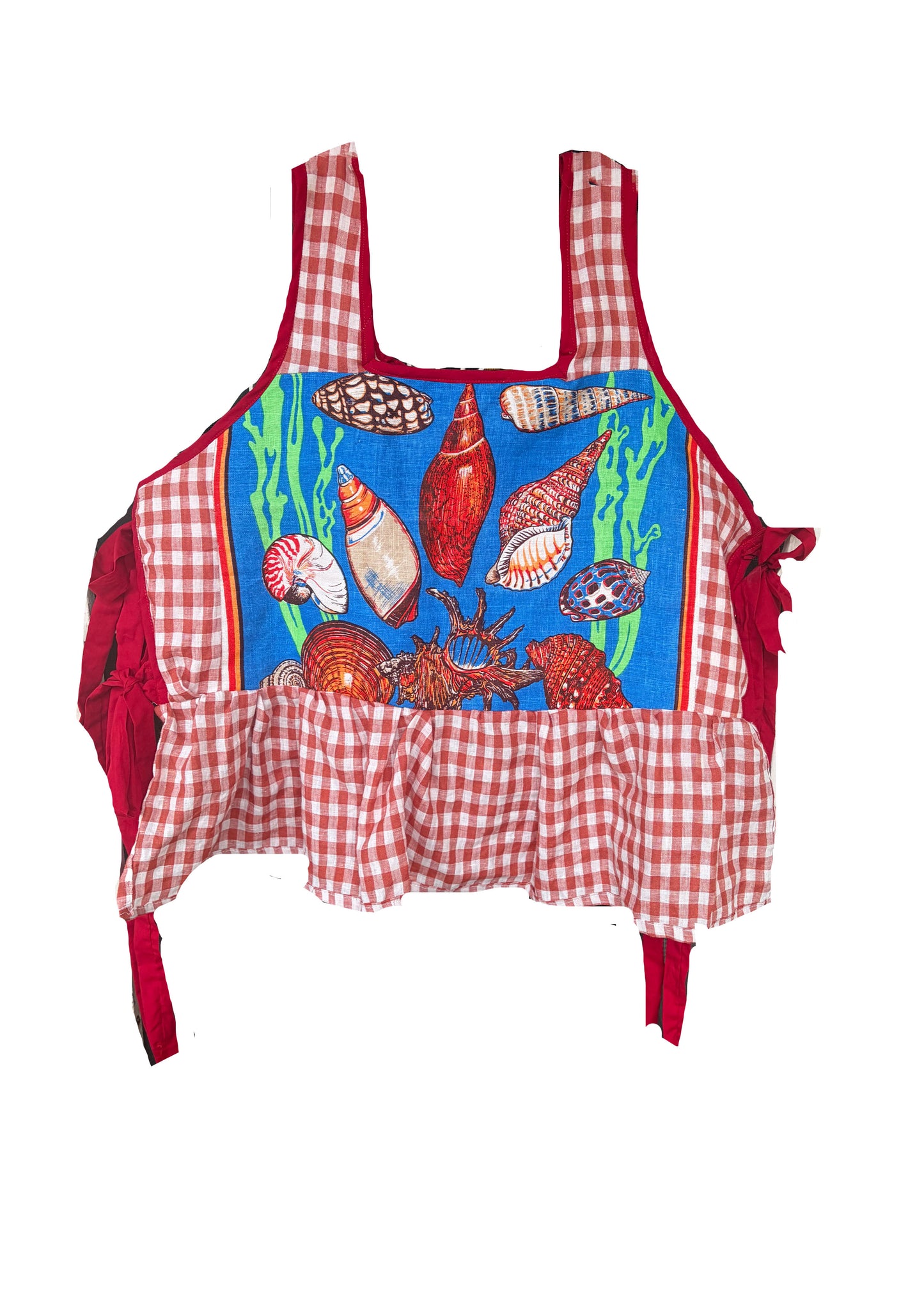 Sea shell Apron top Size XL