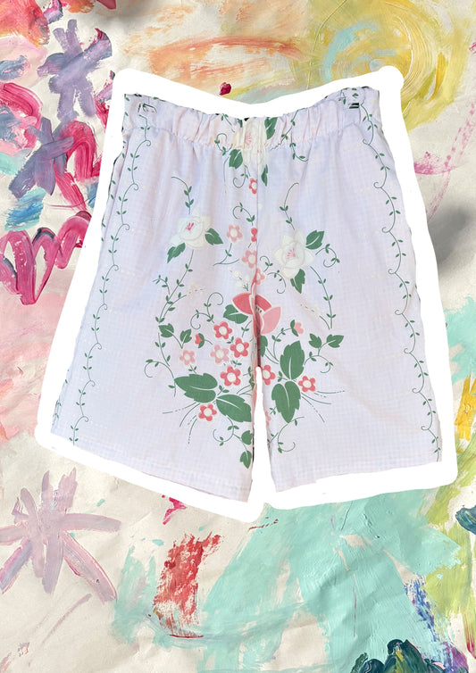 Vintage 60s floral short  Size / Age: 11-12