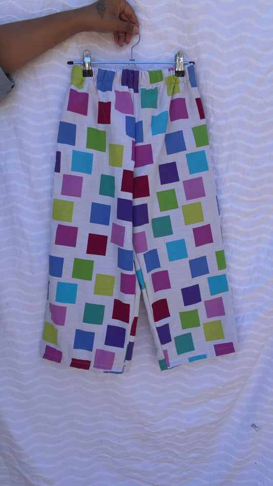 Scatter square print pant  Size / Age: 9-10