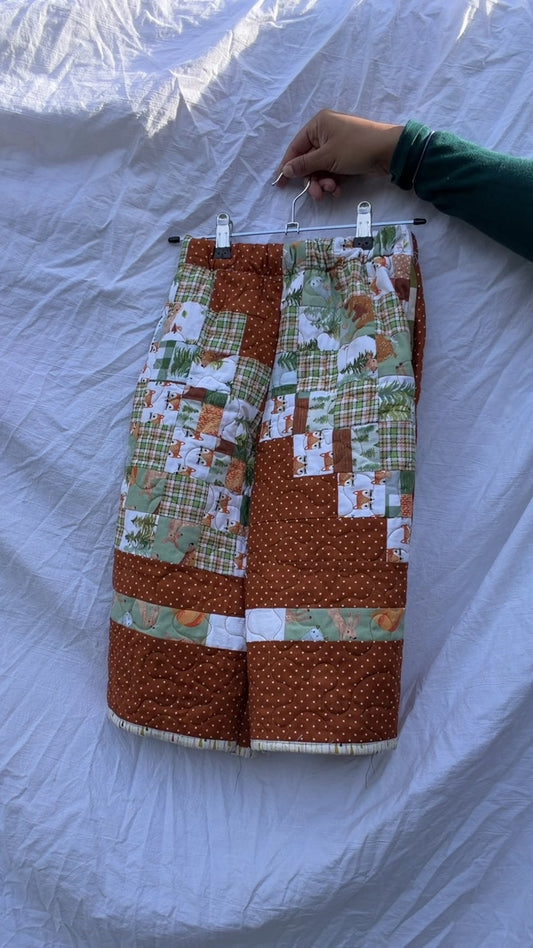 Vintage patchwork quilt pant Size / Age: 5