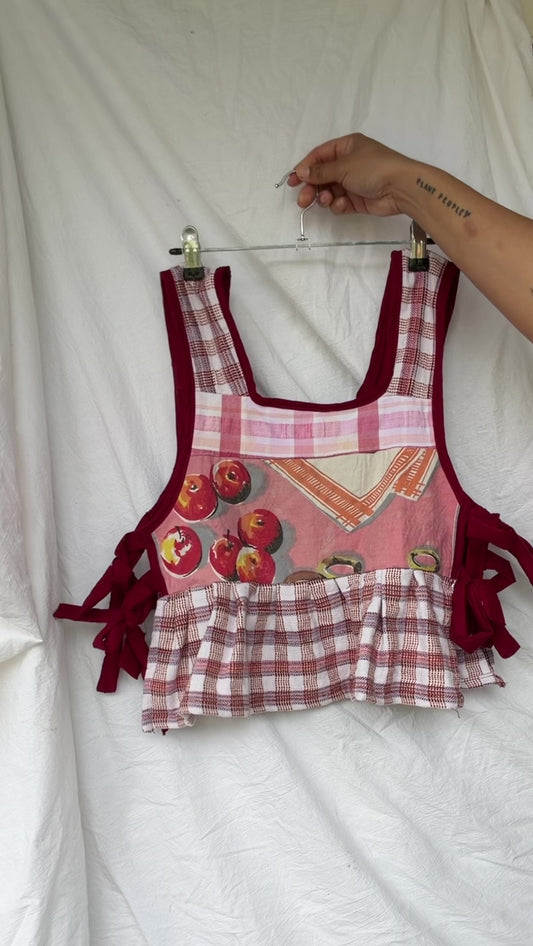Charcuterie apron top Size 11-12