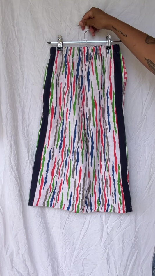 Multi coloured zebra print pant  Size / Age: 8